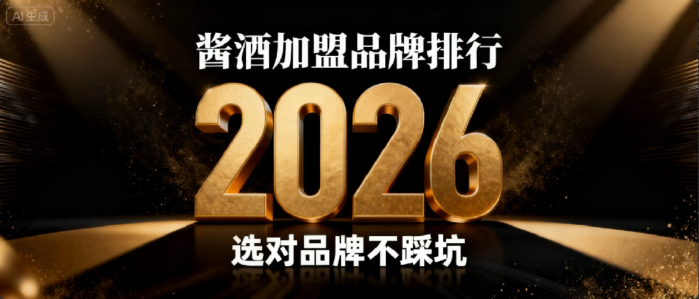 2026 酱酒加盟品牌排行，选对品牌不踩坑