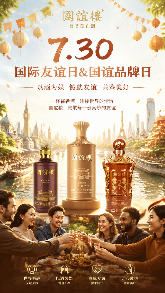 国际友谊日&国谊品牌日｜国谊楼，致敬每一份真挚的友谊