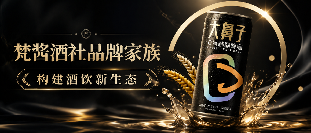 从酱酒到大鼻子0号精酿，梵酱酒社正在构建新的酒饮生态